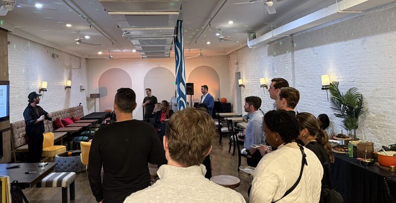 GG&F kickoff gathering at Milk Money Kitchens, April 2025